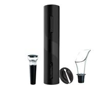 Set apribottiglie elettrico multifunzione 3 in 1, tappo, versatore, bottiglia