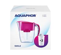 Set Aquaphor Filtro Acqua Smile Cyclamen Inclusi 3 Cartucce Filtro A5 / BPA Free
