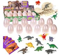 Set archeologico Uova di Dinosauro 12 pz con carte - scopri il mondo dei dinosauri
