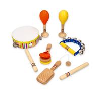 Set arcobaleno di strumenti musicali