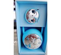 SET ARGENTO 925 DE SANTIS REGALO NASCITA BATTESIMO IDEA BOMBONIERA 4 MODELLI