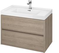 Set armadietto Cersanit Crea S924-009, lavabo Cersanit Crea K114-017