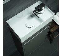 Set armadietto Cersanit Crea S924-014, lavabo Cersanit Crea K114-004