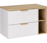 Set armadietto Comad Aster White ASTER WHITE 82-60-46-2S, piano sopra armadietto Comad Nordic Cremona CREMONA 89-80-46 M, CREMONA UN 81-20-44