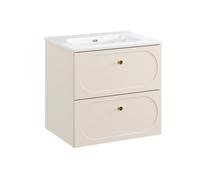 Set armadietto Comad Donna Sand DONNA SAND 82-60-46-2S, lavabo Comad Fly FLY WHITE GLOSS UM 60-46 DP ( E-8073-60 )
