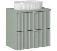 Set armadietto Comad Line Reed Green LINE REED GREEN D 82-60-2S, lavabo Comad Beyond BEYOND 5 WHITE ( E-6564 ), LINE REED GREEN B 89-60