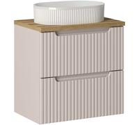 Set armadietto Comad Nova Cashmere NOVA CASHMERE 82-60-2S, lavabo Comad Beyond BEYOND 5 WHITE ( E-6564 ), NOVA OAK A 89-60