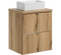 Set armadietto Comad Nova Oak NOVA OAK A 82-50-2S, lavabo Comad Gaja UN-GAJA35-SW 78570A(35), NOVA OAK A 89-50
