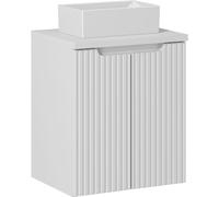 Set armadietto Comad Nova White NOVA WHITE 82-50-2D, lavabo Comad Gaja UN-GAJA35-SW 78570A(35), NOVA WHITE 89-50