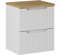 Set armadietto Comad Nova White NOVA WHITE 82-50-2S, piano Comad Nova Oak NOVA OAK A 89-50