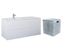 Set armadietto Elita Split RE011206255290, cesto Elita RE199488000010
