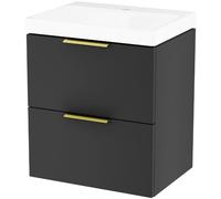 Set armadietto Excellent Blanko MLEX.6301.490.BL, lavabo Excellent Blanko CENL.6317.500.WH, MLEX.6303.SET.GL