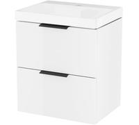 Set armadietto Excellent Blanko MLEX.6301.490.WH, lavabo Excellent Blanko CENL.6317.500.WH, MLEX.6303.SET.BL