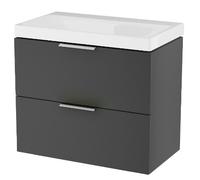 Set armadietto Excellent Blanko MLEX.6301.640.BL, lavabo Excellent Blanko CENL.6327.650.WH, MLEX.6303.SET.CR