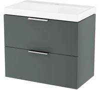 Set armadietto Excellent Blanko MLEX.6301.640.GN, lavabo Excellent Blanko CENL.6317.650.WH, MLEX.6303.SET.CR