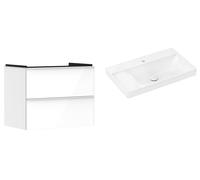 Set armadietto Hansgrohe Xelu Q 54027700, lavabo Hansgrohe Xelu Q 61030450