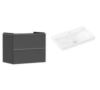 Set armadietto Hansgrohe Xelu Q 54028000, lavabo Hansgrohe Xelu Q 61024450