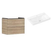 Set armadietto Hansgrohe Xelu Q 54029000, lavabo Hansgrohe Xelu Q 61025450