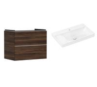 Set armadietto Hansgrohe Xelu Q 54030700, lavabo Hansgrohe Xelu Q 61030450