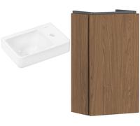 Set armadietto Hansgrohe Xilesa E 54244550, lavabo Hansgrohe Xelu Q 60314450