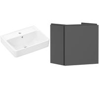 Set armadietto Hansgrohe Xilesa E 54247760, lavabo Hansgrohe Xanuia Q 61008450