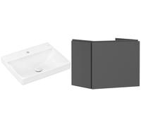 Set armadietto Hansgrohe Xilesa E 54253760, lavabo Hansgrohe Xelu Q 61016450