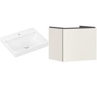Set armadietto Hansgrohe Xilesa E 54253780, lavabo Hansgrohe Xelu Q 61016450