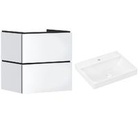 Set armadietto Hansgrohe Xilesa E 54293700, lavabo Hansgrohe Xelu Q 60317450