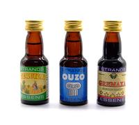 Set Aromi Anisette (Ouzo) + Tequila + Gremaxa - 3 × 25 ml - Essenze analcoliche per 750 ml - Erbaceo, Agave, Dolce-Speziato