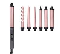 Set Arricciacapelli 7in1 Ferro Professionale Intercambiabile Strumento Per