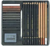 Set Arte Gioconda Pezzi 24 Assortiti Scatola In Metallo | Koh-I-Noor