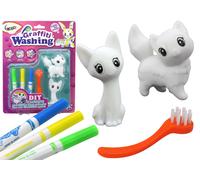 Set artistico fai da te gatti figure