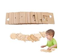 Set artistico per bambini, modelli da colorare per bambini, stencil da parete, giocattoli per progetti di colorazione scolastica - Art Hollow modello disegno taccuino