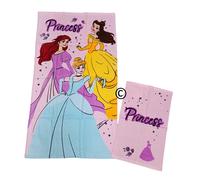 Set Asciugamani 1+1 Disney In Spugna Asciugamani Bagno Stampa 3D