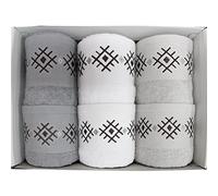 Set Asciugamani 3+3 Viso Opsite RENATO BALESTRA Spugna Cloe