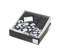 Set asciugamani bagno completo 1+1 ENRICO COVERI viso + ospite 100% cotone