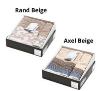 Set asciugamani bagno completo 1+1 ENRICO COVERI viso + ospite 100% cotone