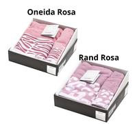 Set asciugamani bagno completo 1+1 ENRICO COVERI viso + ospite 100% cotone