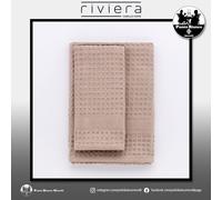 Set asciugamani in spugna per bagno apone 100% cotone RIVIERA SPUMA