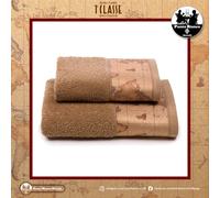 Set asciugamani in spugna per bagno Geo Classic Prima Classe Alviero Martini