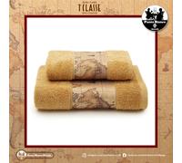 Set asciugamani in spugna per bagno Geo Classic Prima Classe Alviero Martini