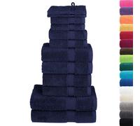 Set ASciugamani SOLUND 12 pz Blu Navy 600 gsm