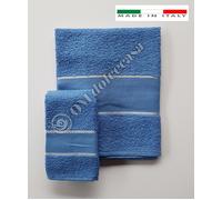Set Asciugamani Spugna Tela Aida da ricamare Punto Croce 1+1 Viso e Ospite