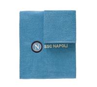 Set asciugamani SSC Napoli 1+1 viso e ospite Spugna di cotone