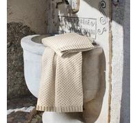 Gabel Coppia asciugamani di spugna Naturae Astra, asciugamani in cotone naturale, set asciugamano viso + ospite