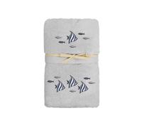 Set Asciugamano Copiola Salvietta Bagno In Spugna 100% Cotone Polinesia