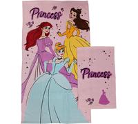 Set Asciugamano viso e Ospite spugna Disney Frozen Principesse Topolino Spiderma