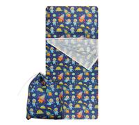 SET ASILO ESTIVO leggero nido 2-6 anni SACCO NANNA 138x68cm + SACCHETTO 46x60cm