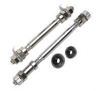 Set Assali MTB Post QR con Cuscinetti 6000 Set Assali MTB Post | Cuscinetti 6000 inclusi, rilascio , acciaio per robusto, nero opaco, montaggio semplice(F+R with bearing)