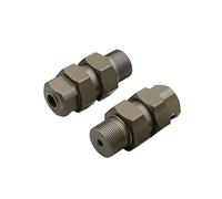 Set Assali per Adattatore per mozzo esagonale anteriore e posteriore da 24 mm, asse esteso, adatto per camion HPI FG FS BM Monster Hummer 1/5 4WD(2PCS)
